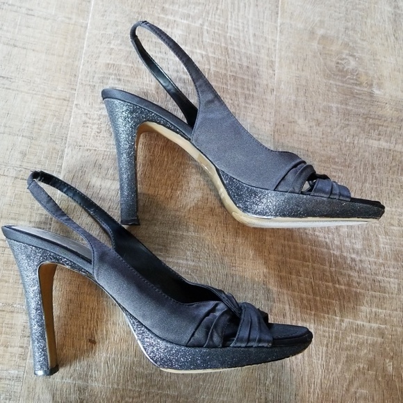 high heels with sparkles